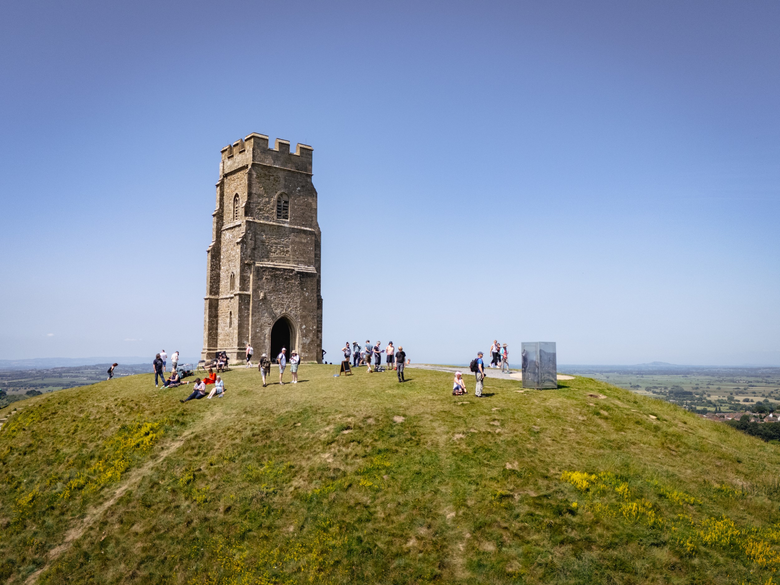 Charlotte’s message at Glastonbury Tor